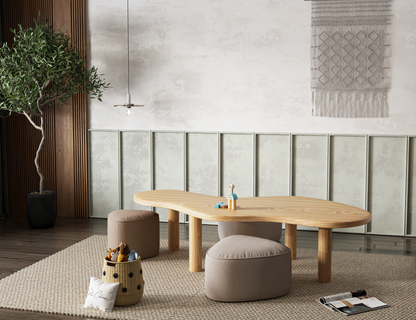 Wave Table & 3 Chairs