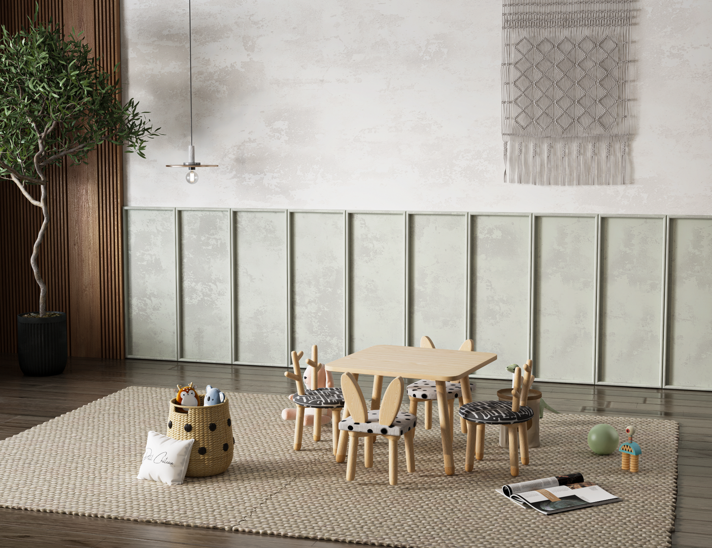 Animals Table & Chairs