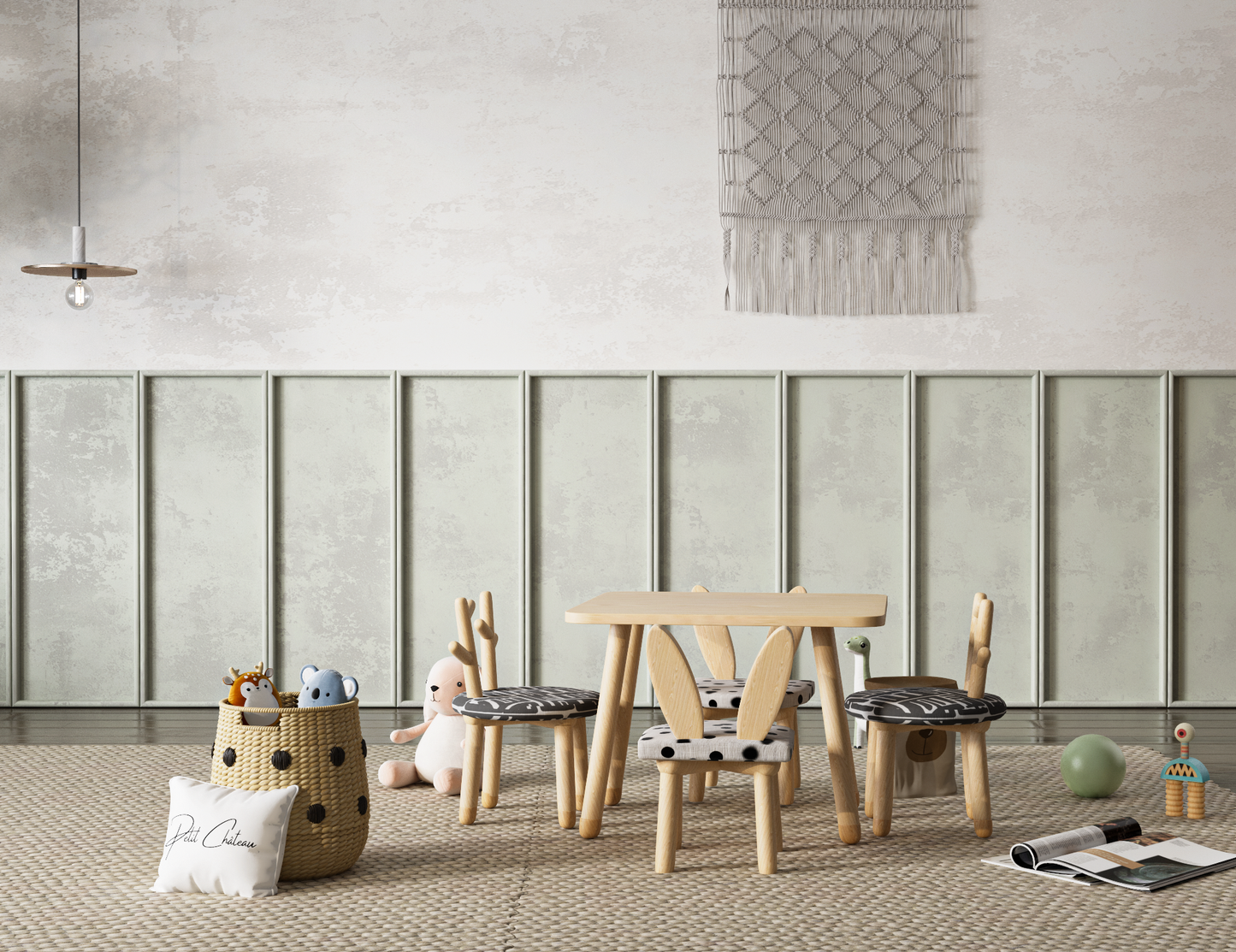 Animals Table & Chairs